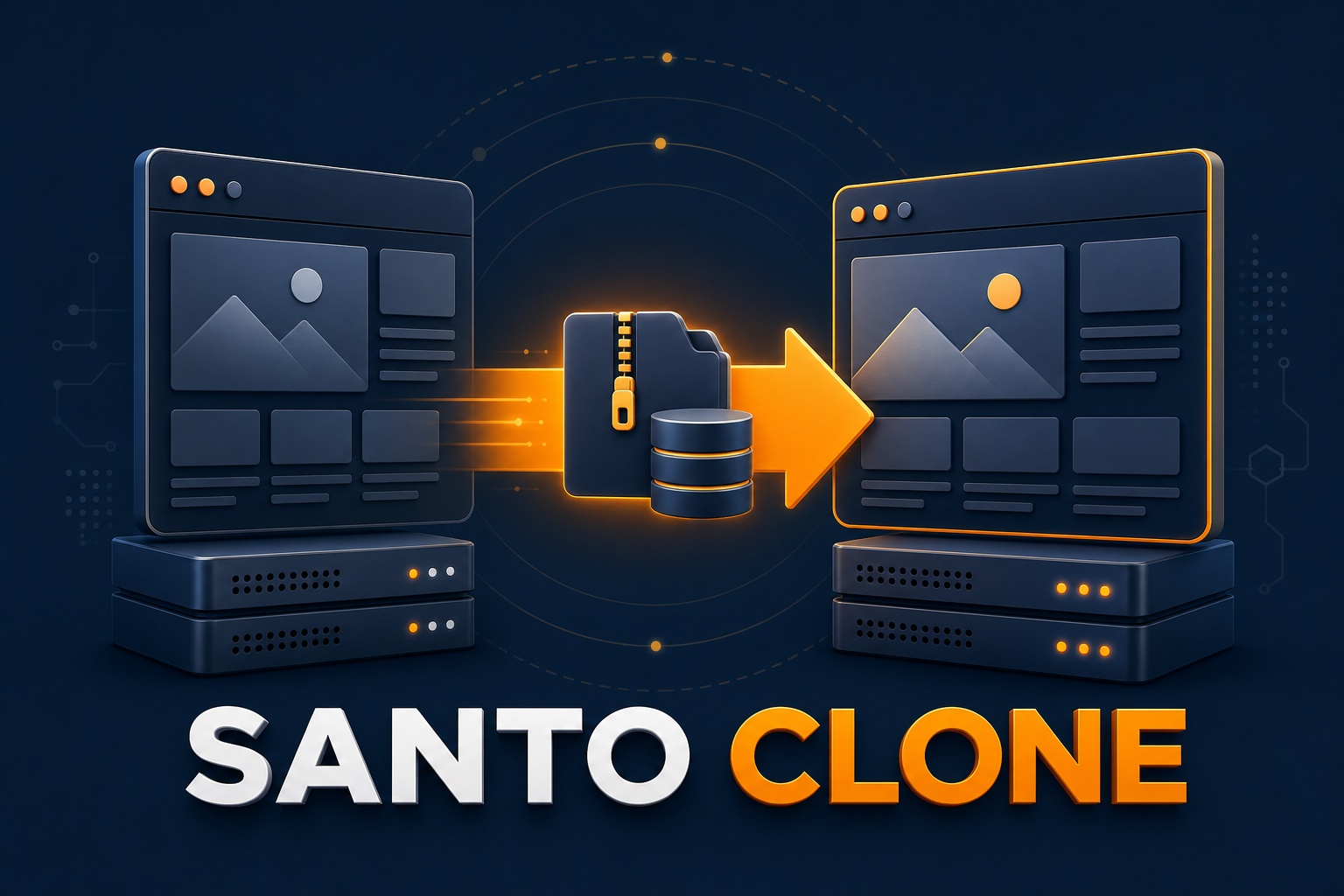 Santo Clone WordPress backup and migration between servers